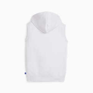 Puma Training Hvid t-shirt med grafisk logo, Silver Mist, extralarge